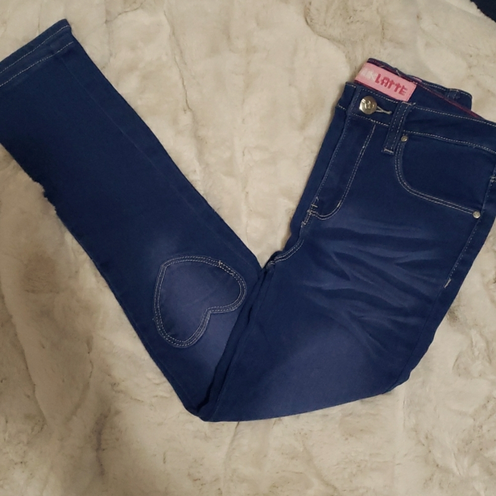 NEW Kids/girls Pink Latte jeans size 10 year old